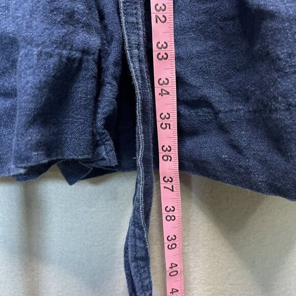 Banana Republic 6 Linen Cotton Blend Button Front Camp Romper - Picture 7 of 9